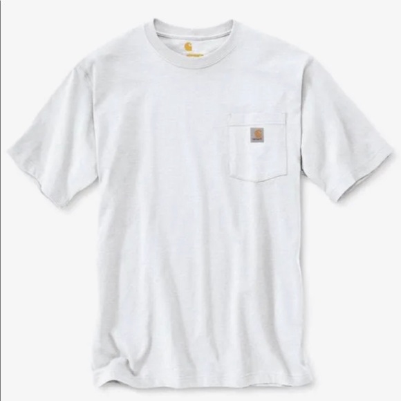 Carhartt Other - Carhartt T-Shirt White Short Sleeve Original Fit Chest Pocket